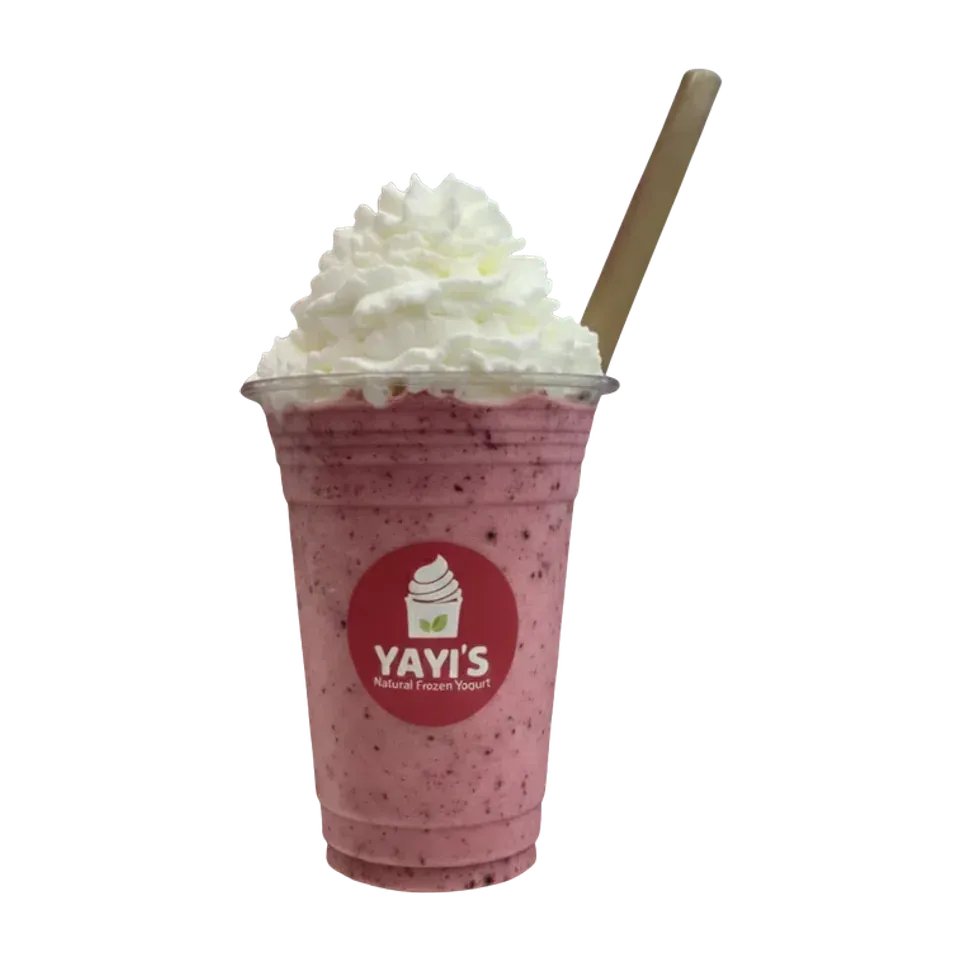 Smoothie de mora con Oreo